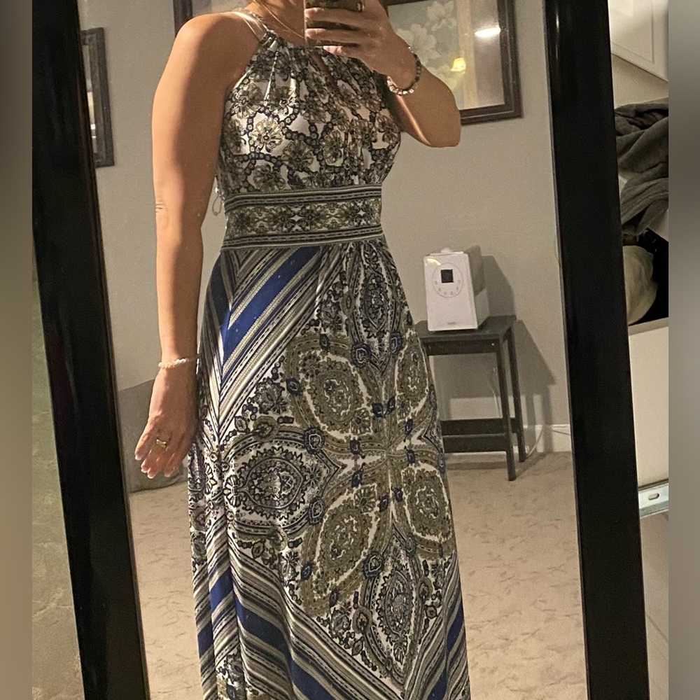 London Times Maxi Dress